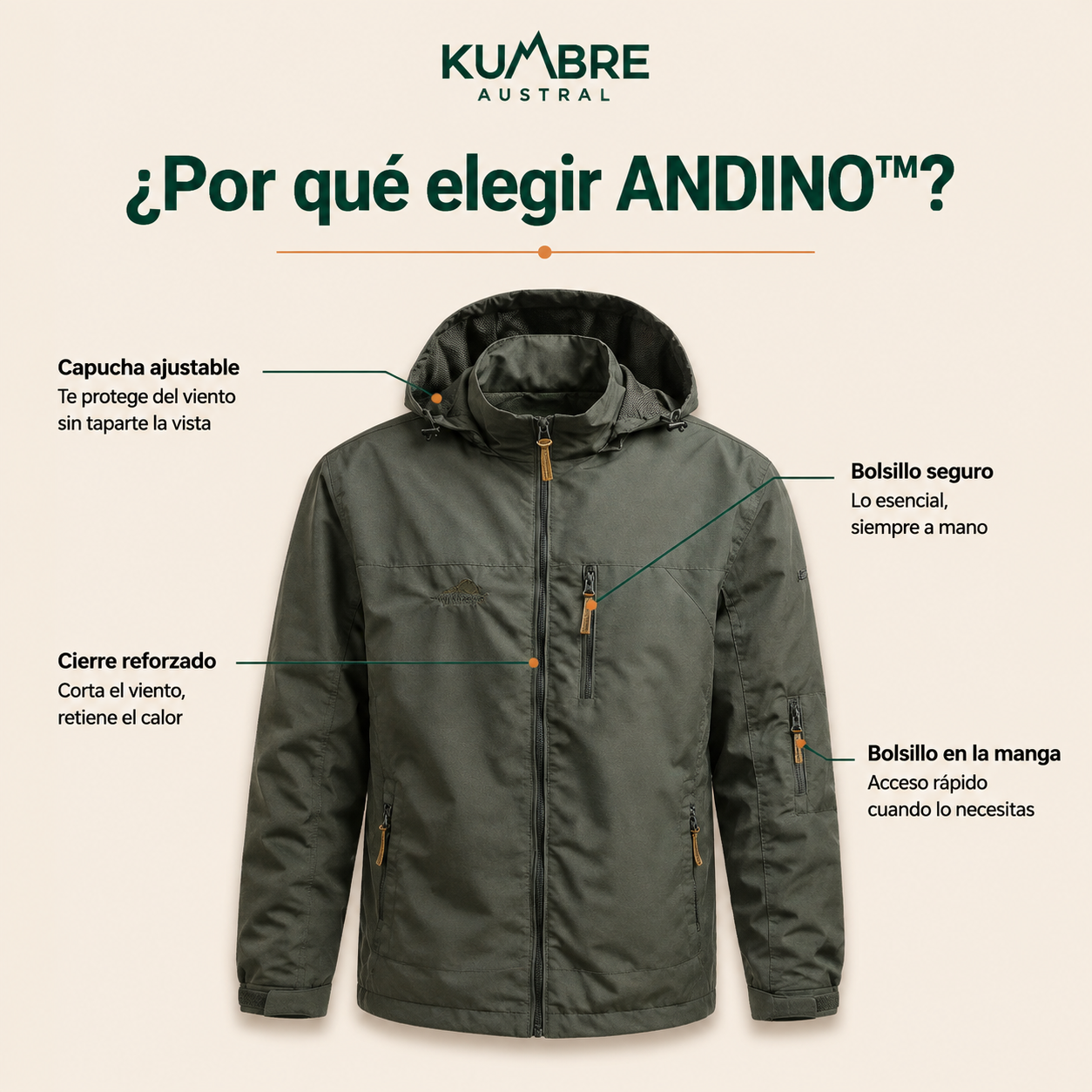 Cortavientos ANDINO™