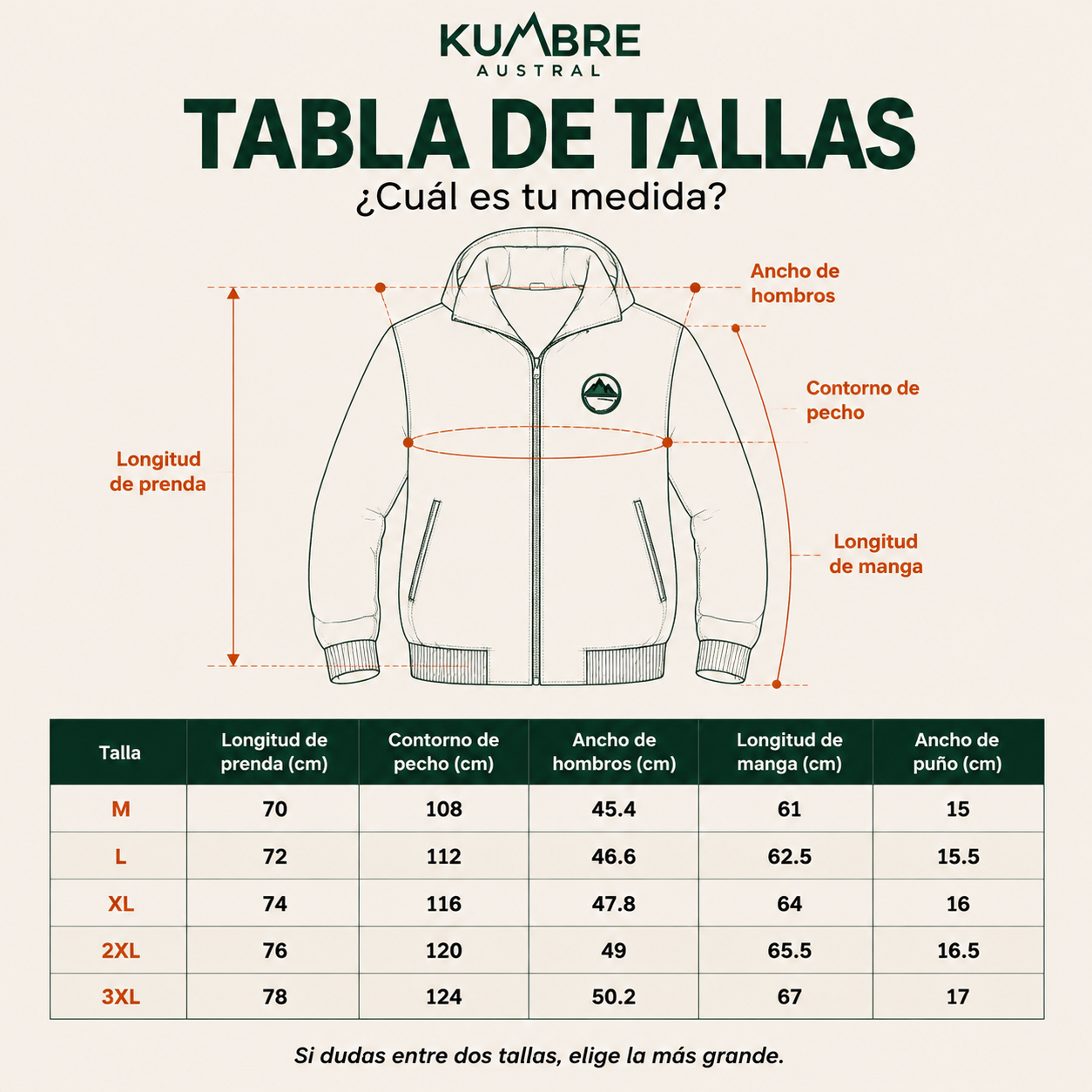 Chaqueta HORIZONTE™